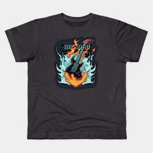 Flaming Licks Kids T-Shirt